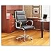Alera Neratoli Series Mid-Back Swivel/Tilt Chair, Black Leather, Chrome Frame