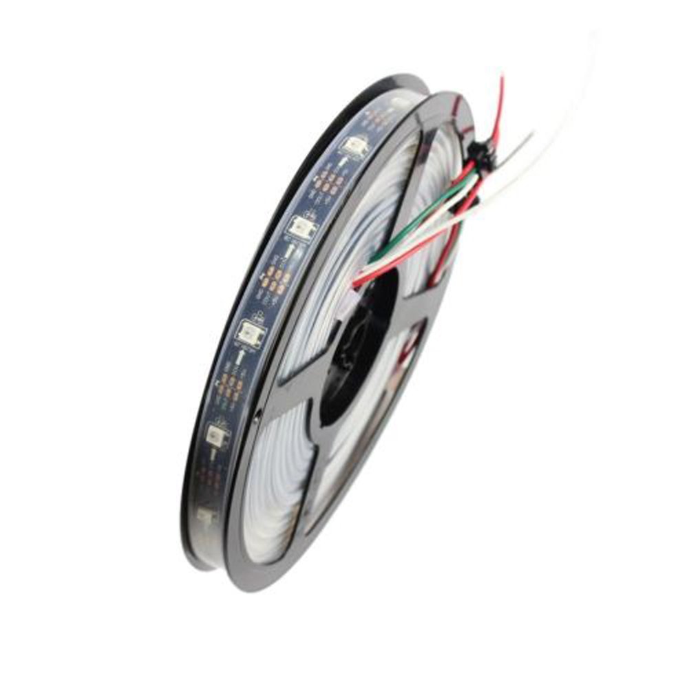Rongda Smart Home 5M WS2812B RGB Led Strip Light SMD 5050 30leds/m DC5V 2812 IC Dream Magic Color Flexible Strip Light Whaterproof IP67