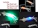 Fishcm Saltwater Fishing Lure Trolling Squid Offshore Bait Teaser 6" Built-in LED Light Mahi Tuna Sails Wahoo Marlin (3colour conbine (Red Led+Blue Led+Green Led))