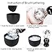 Shaving Brush and Bowl, AKUNSZ Shave Kit: Pure Badger Shaving Brush + 3.2
