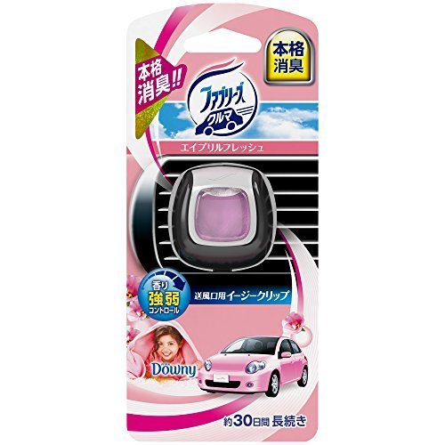 P&G Febreze In-Car Air Freshener | Easy-Clip for Air-Con 2ml (Japan Import) (April Fresh) by P&G