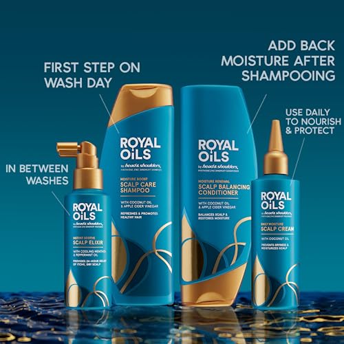 Head & Shoulders Scalp Elixir Treatment, Instant Soothe, Anti Dandruff