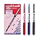 Uni-ball Eye Micro Ub-150 Gel Ink Pen - 0.5 Mm -Uni Mitsubishi Pencil (Black,Blue,Red Mix) 12 Pens