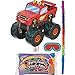 Party City Blaze and the Monster Machines Truck Pinata Kit for Birthday Party, Includes Bat, Blindfold, Candy and Favors'