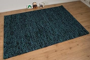 The Real Teppich Company 140 X 200 Cm Deep Ocean Melange