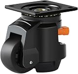 VEVOR Leveling Casters 4pk 2200lbs 2.5in Heavy Duty Swivel Workbench Machine view 9