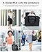 Breast Pump Bag Tote for Work with Staging Mat Sophisticated Design That Suits Workplace Thermally Lined Compartments Perfect Gift for New Moms (Grey)
