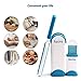 Auxiwa Pet Fur & Lint Remover with Self-Cleaning Brush for Dog Cat Pets Removes Hair from Clothes & Furniture Travel Size