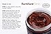 The Original Leather Recoloring Balm by Furniture Clinic - Bordeaux Leather Dye for Furniture, Couches & Car Seats - Restore Scratched, Faded, & Damaged Surfaces