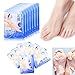Hometom Exfoliating Peel Foot Mask Baby Soft Feet Remove Callus Hard Dead Skin 1Pair (Blue)