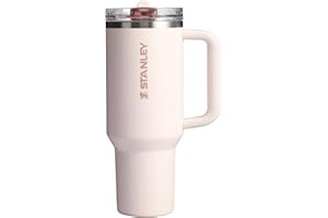 Stanley Quencher ProTour Flip Straw Tumbler with Leakproof Lid 40 oz | Built-in Straw & Handle | Cupholder Compatible for Tra