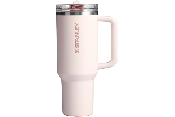Stanley Quencher ProTour Flip Straw Tumbler with Leakproof Lid 40 oz | Built-in Straw & Handle | Cupholder Compatible for Tra