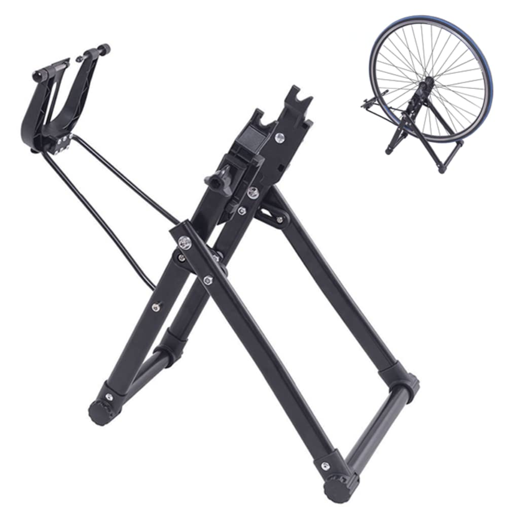 Bike Wheel Truing Stand, Foldable Bicycle Wheel