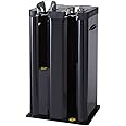 Omnipack Automatic Wet Umbrella Wrapper Packing Machine, Bags Dispenser Holder, Double Slots, EGI Special Color Coating, 200 Long Bags and 200 Short Bags Included (Black)