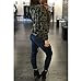 Morecome Fashion Women Shirt Slim Casual Blouse Camouflage Tops (S, Camouflage)