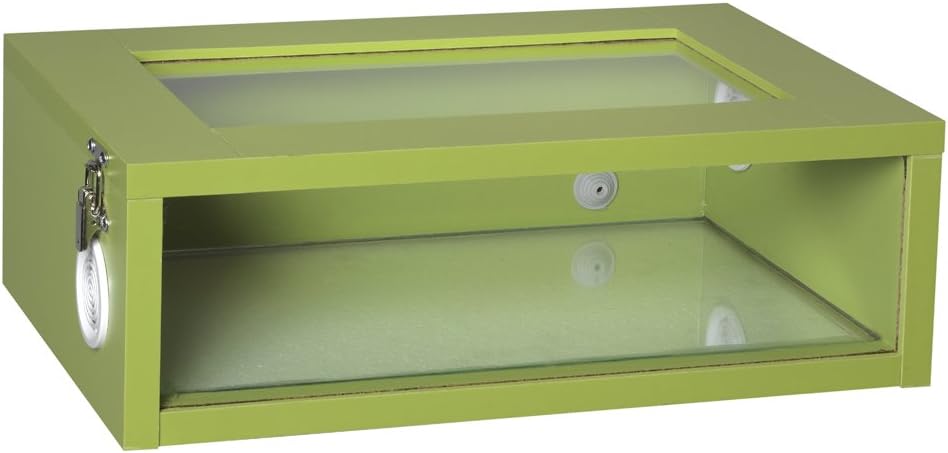 Monkfield Terrainium, 46 cm Length x 29 cm Depth x 15 cm Height, Green