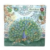 Punch Studio Luncheon Napkins- #53664 Royal Peacock