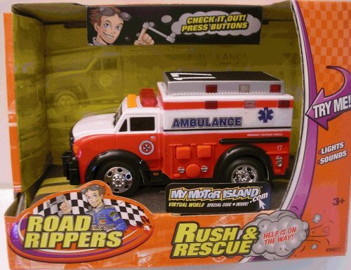 Road Rippers - Rush & Rescue Mini Ambulance 17
