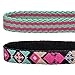 Blueberry Pet Geometric Cat Collar with Bells, 2 Pack, Breakaway Cat Collars, Adjustable for Boy & Girl Cats, Neck 9