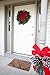 Entryways Winter Berries Handmade, Hand-Stenciled, All-Natural Coconut Fiber Coir Doormat, 18” X 30” X .75”