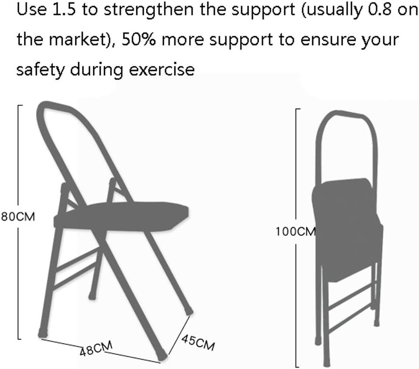 backless folding chair