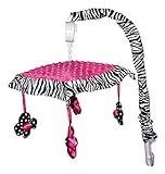 Musical Mobile for Hot Pink Zebra Baby Bedding Set