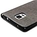 MOLLYCOOCLE Galaxy Note 4 Wallet Case, Note 4 PU Leather Flip Folio Wallet Case with Kickstand Credit Card Holder Lightwight Slim Shockproof Soft TPU Bumper Cover Case for Samsung Galaxy Note 4 Gray