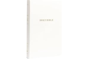 KJV Holy Bible: Gift and Award, White Leather-Look, Red Letter, Comfort Print: King James Version
