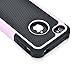 Pasonomi iPhone 4 Case-Premium Heavy Duty Hybrid Shockproof Durable Bumper Armor Cover for Apple iPhone 4S/4(Pink)