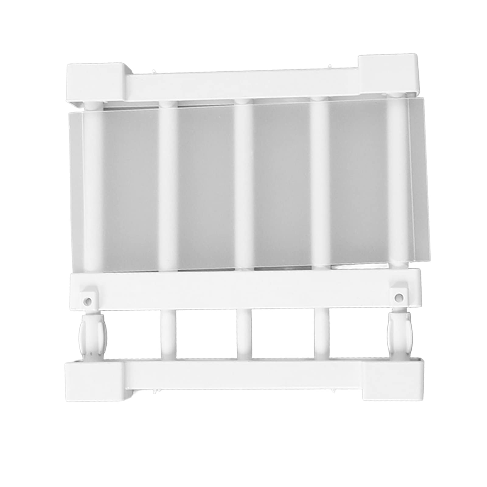 DIY Cabinet Divider Rack, Adding Extra Space Nail Adjustable Closet Tension Shelf Expandable for Cupboard for Kitchen (23‑30cm / 9.1‑11.8in Length)