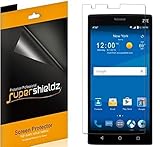[6-Pack] Supershieldz- Anti-Bubble High Definition Clear Screen Protector For ZTE Zmax 2 (AT&T) + Lifetime Replacements Warranty - Retail Packaging