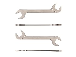 TEKTON 37 mm Angle Head Open End Wrench | WAE84237