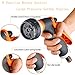 LALBITOOI Hose Nozzle Garden Hose Nozzle Spray Nozzle High Pressure Hose Nozzle Heavy Duty Water nozzle Heavy Duty for Outdoor Watering Plants, Lawns-Car Washing, Garden Watering, Pets Showering