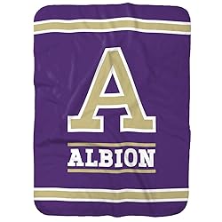 Albion College Britons Primary Logo Stripes Sherpa