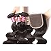 UNICE Brazilian Body Wave Human Hair Wigs Pre Plucked with Baby Hair for Black Women 18 20 22+16 Free Part