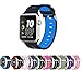Pantheon Compatible Apple Watch Band 44mm 42mm Series 4 3 2 1 Silicone Sport Band Waterproof Compatible iWatch Bands for Men and Women