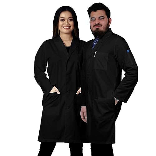 Premium Quality Unisex Lab Coat, Ultra-Comfortable Poly-Cotton 40