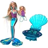 Mattel - Barbie M9312-0 - Badespaß Meerjungfrau türkis: Amazon.de