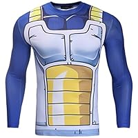 PIZOFF Mens Compression Under Base Layer Top Tight Long Sleeve T Shirts Y1733-02-L