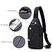 TINYAT Sling Bag Pack, Chest Shoulder Crossbody Hiking Backpack Sport Bicycle Rucksack School Daypack for Men Women T609