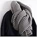 Women Men Winter Thick Cable Knit Wrap Chunky Warm Scarf All Colors
