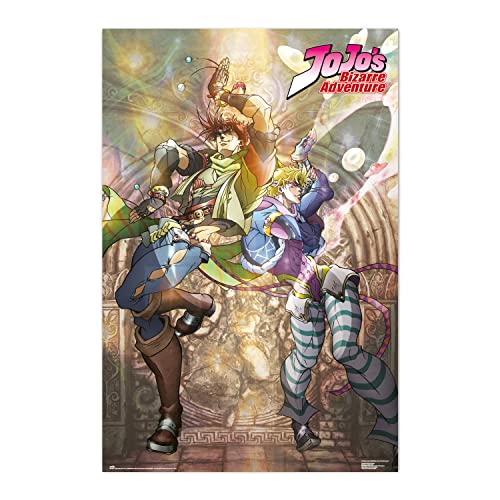 Grupo Erik - Poster Jojos Bizarre Adventure - Deco Maison, Decoration Murale, Affiche Décorative