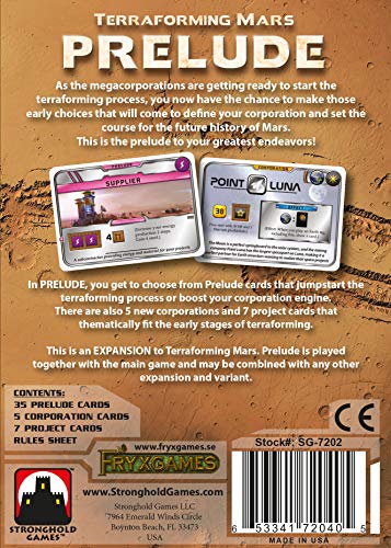 Terraforming Mars Prelude - //coolthings.us