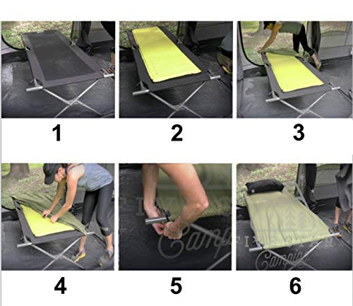 camping cot bedding