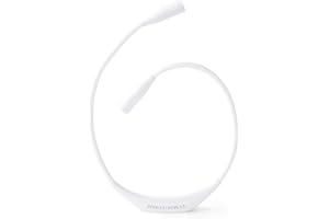 LUMOS & LUMOS Lumos Knitting Light, Crafter Light Around Neck for Knitters and Crocheters, 3 Colors & Adjustable Brightness. Portable, Wearable, Rechargeable&Long Lasting (White)
