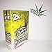 Double Platinum Wraps 2x Strawberry Kiwi Flavor Box of 25 Packs - Limited Edition Kush Sticker
