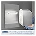 Scott Professional Pro Coreless Jumbo Roll Toilet Paper Dispenser (09601), Stainless Steel, with Stub, 14.25