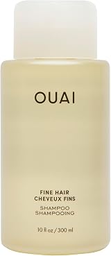 OUAI Fine Shampoo Volumising Keratin Biotin Chia Seed Oil Sulfate Free 300ml