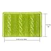 Marvelous Molds Rib Cable Knit Simpress, Non-Stick Silicone Mold for Cake Decorating, Sugarcraft Cookies, Cupcakes with Fondant, Gum Paste, Chocolate. Woven Texture in Resin, Clay, Wax, Soap, Plaster