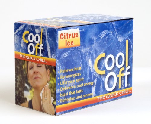 Cool Off Citrus Ice Towelette 0 44 Pound 24 Count Pricepulse
